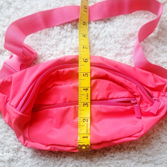 Barbie pink/orange classic fanny pack park pack  small with pockets no band name - Picture 2 of 8